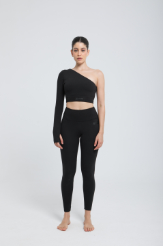 ALIGN ONE SHOULDER LONG SLEEVE CROPTOP
